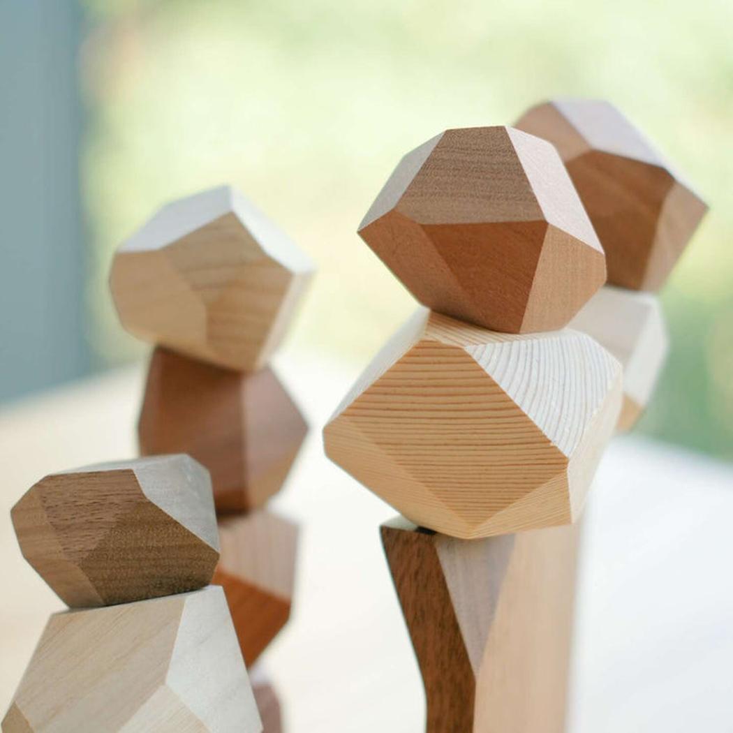 Woodas Deluxe: Wood Art Stacking Toys