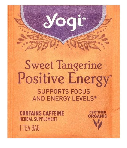 Yogi Tea - Positive Energy, Sweet Tangerine