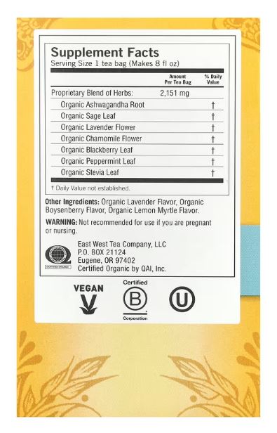 Yogi Tea - Relaxed Mind (Caffeine Free)