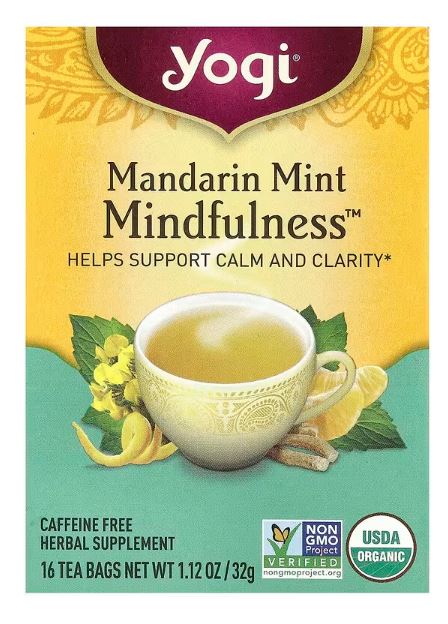 Yogi Tea - Mandarin Mint Mindfulness (Caffeine Free)