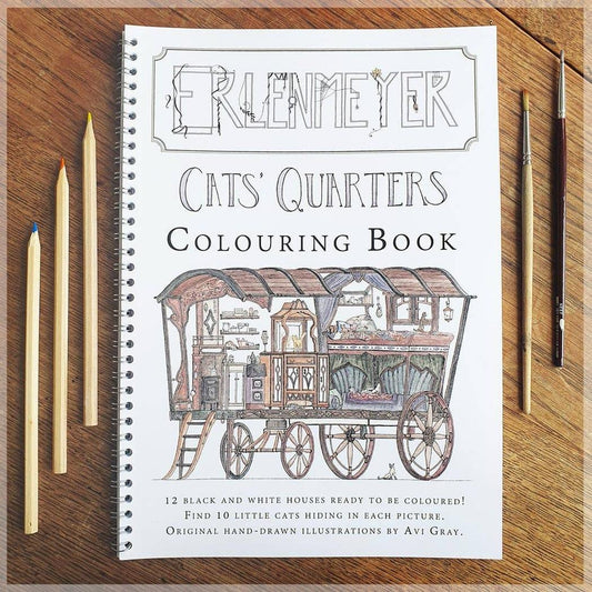 Cats' Quarters Coloring Book