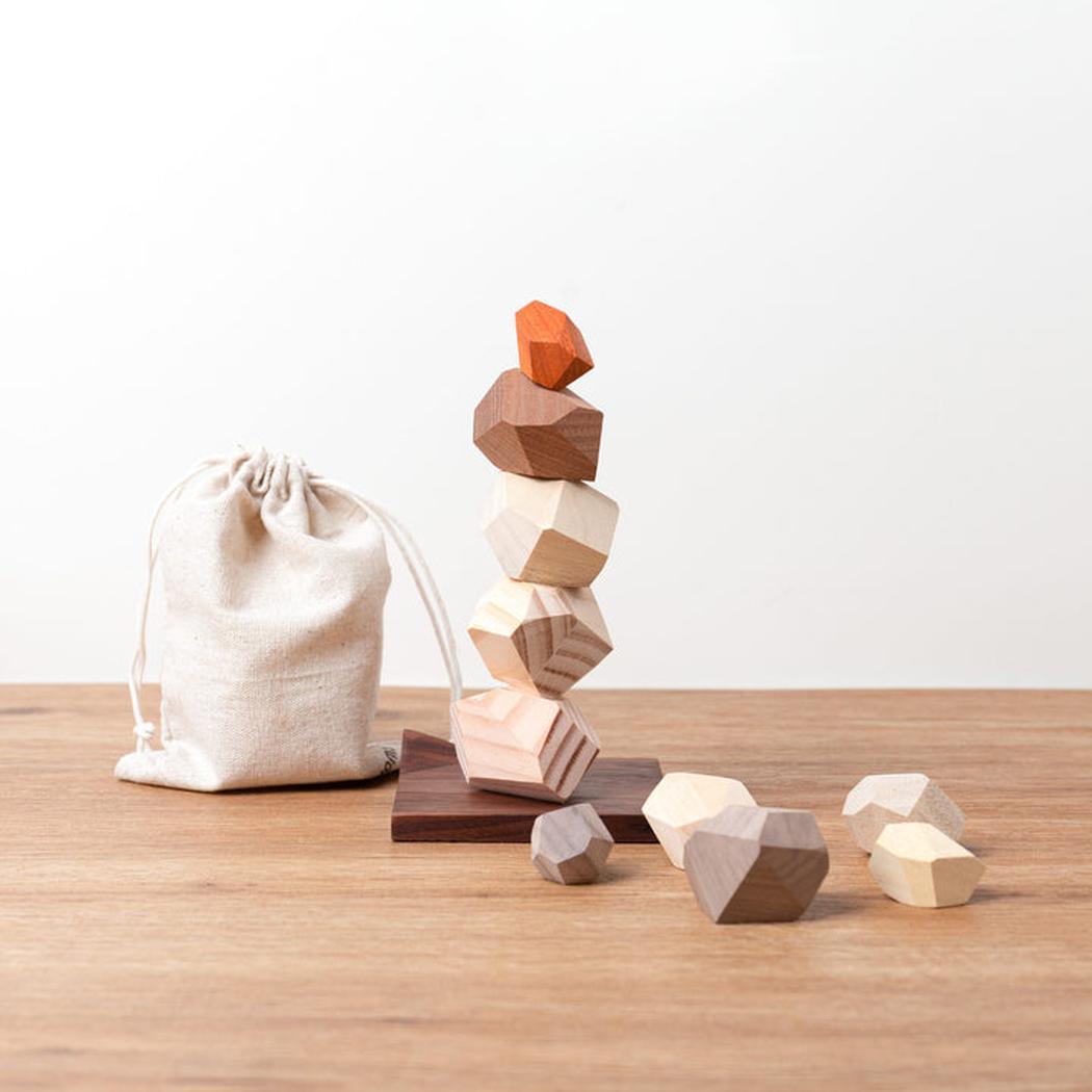 Woodas Deluxe: Wood Art Stacking Toys