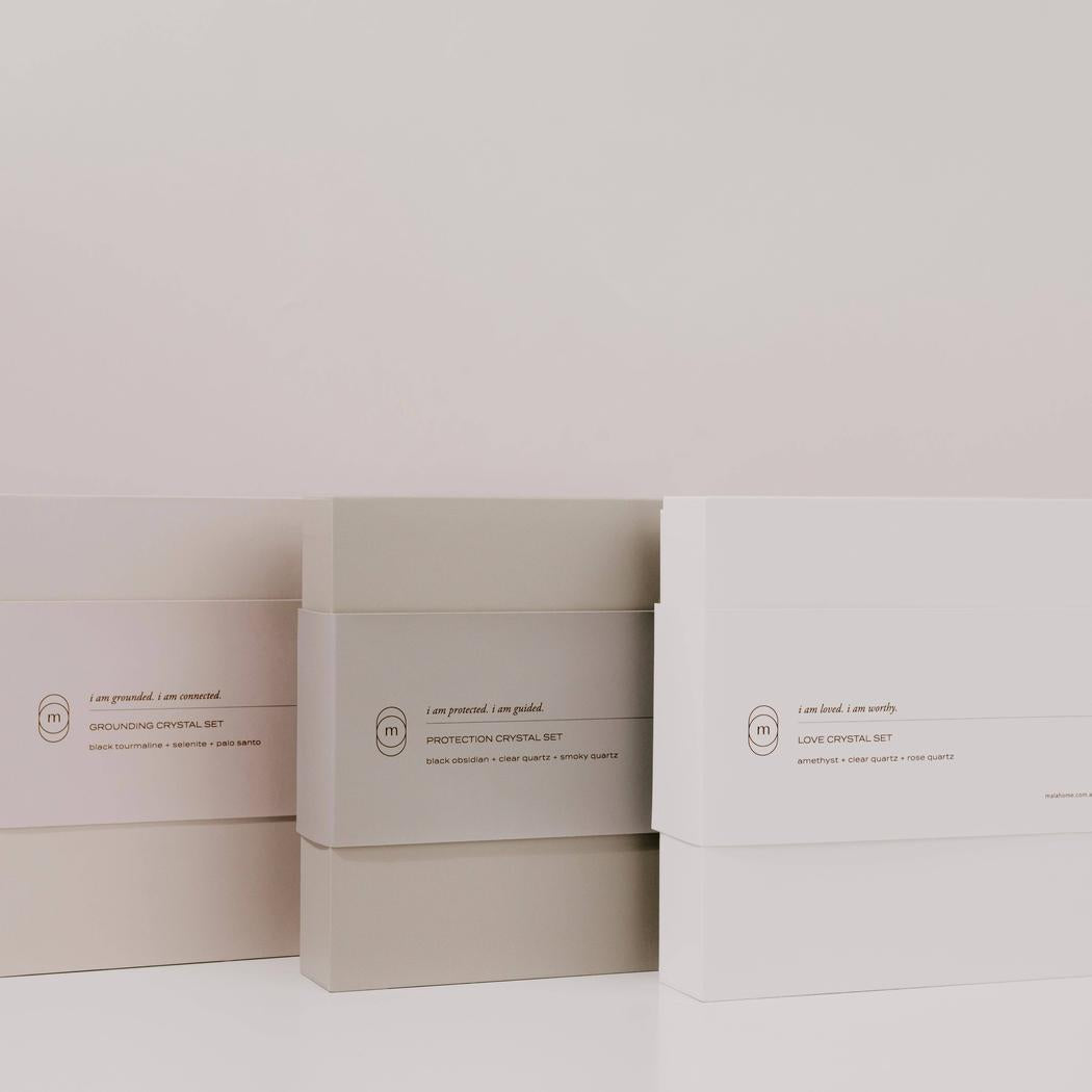 Love crystal gift set