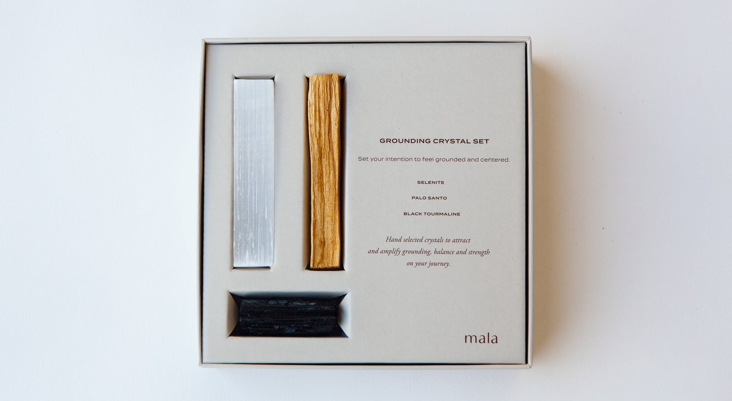 Grounded Crystal Gift Set