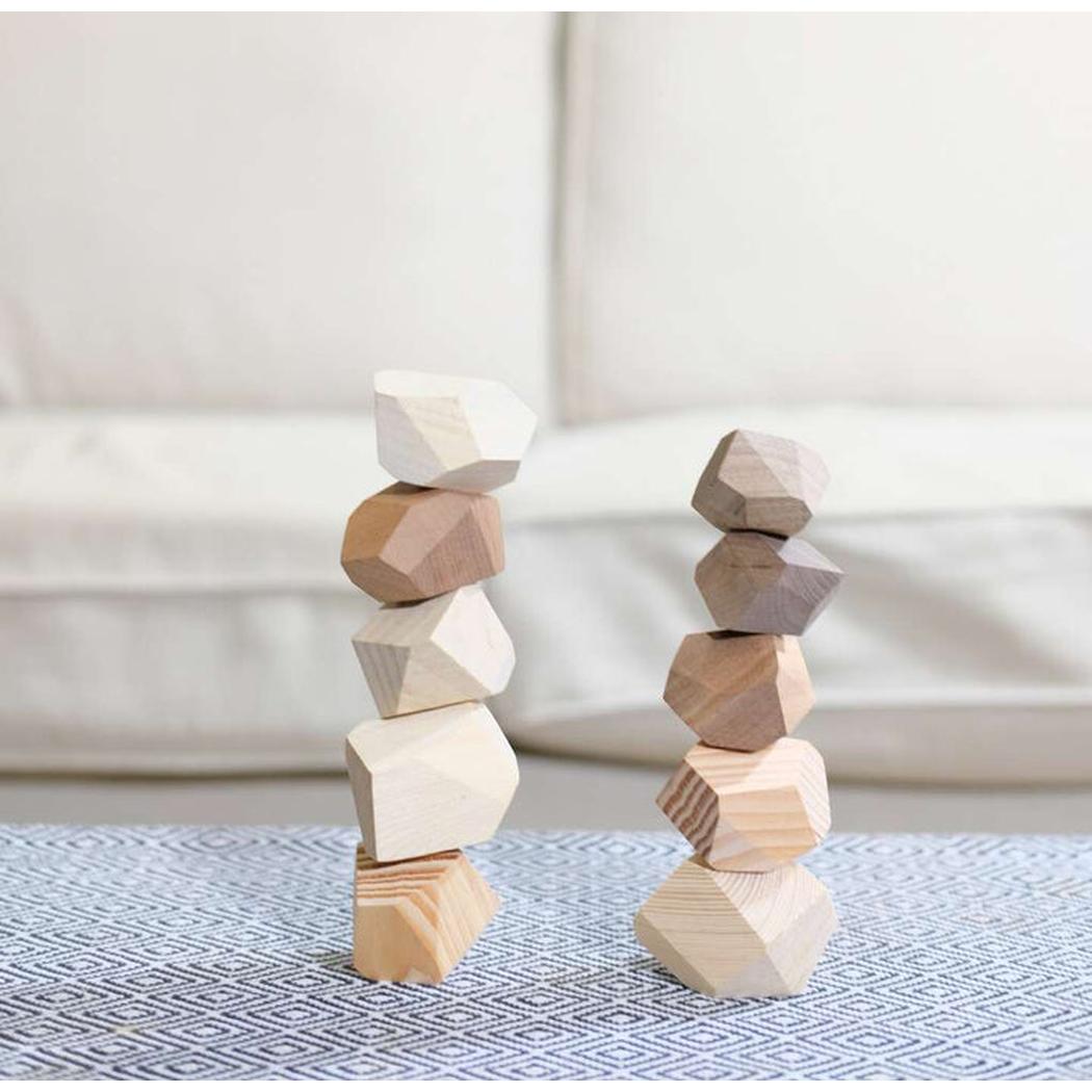 Woodas Deluxe: Wood Art Stacking Toys