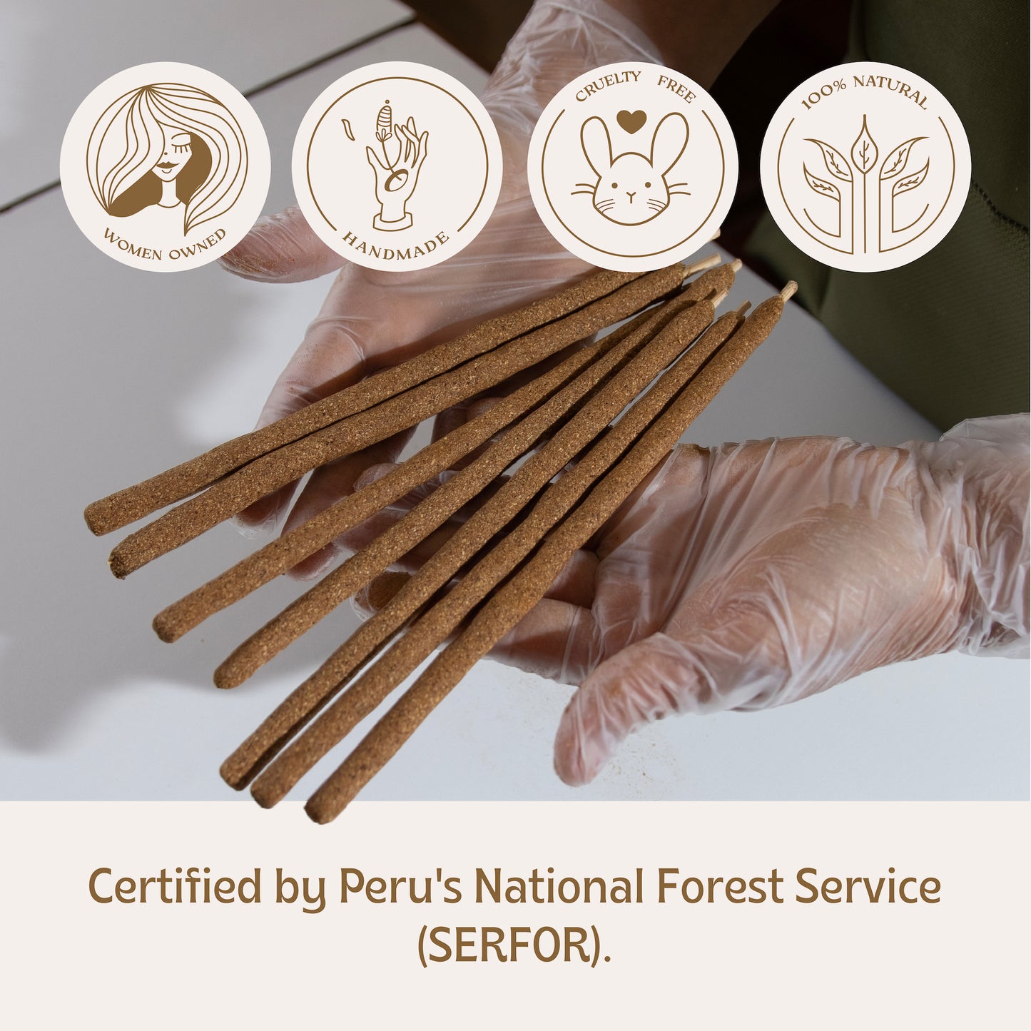 Premium Myrrh Hand Rolled Incense Sticks