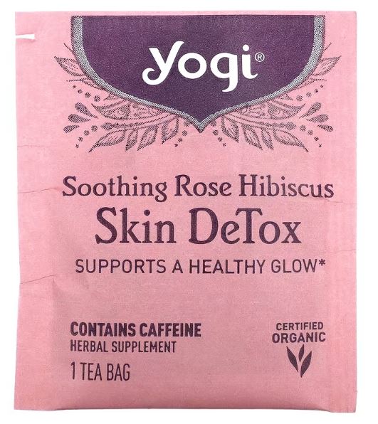 Yogi Tea - Skin DeTox, Soothing Rose Hibiscus