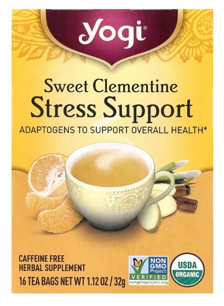 Yogi Tea - Stress Support, Sweet Clementine